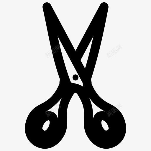 剪刀工具图标svg_新图网 https://ixintu.com 剪刀 工具