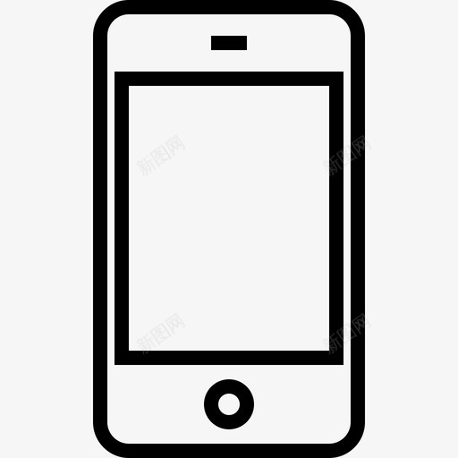 苹果iphone设备显示器图标svg_新图网 https://ixintu.com 屏幕 显示器 智能手机 美味的苹果设备 苹果iphone 设备