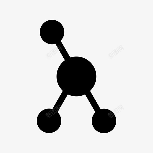 分子原子键电子图标svg_新图网 https://ixintu.com 分子 原子键 电子 科学