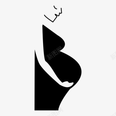 孕妇产妇母亲图标图标