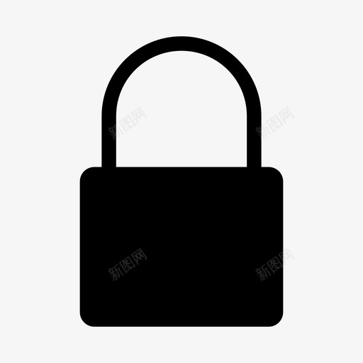 锁定专用用户界面图标svg_新图网 https://ixintu.com 专用 用户界面 锁定