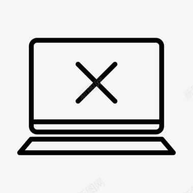 笔记本电脑取消设备错误图标图标