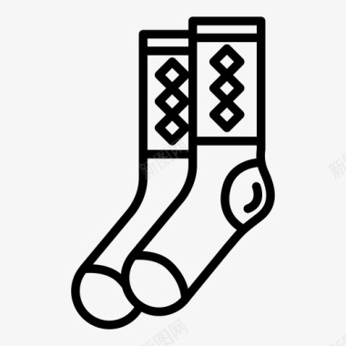 采购产品图案袜子图案袜子配件图标图标