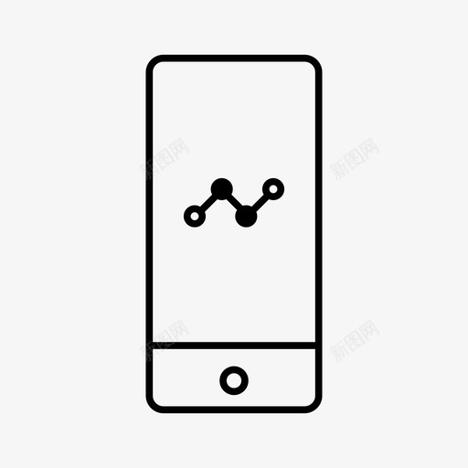 iphone分析设备报告图标svg_新图网 https://ixintu.com iphone分析 屏幕 报告 设备 跟踪