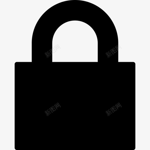 锁定阻止密码图标svg_新图网 https://ixintu.com web元素 安全性 密码 锁定 阻止