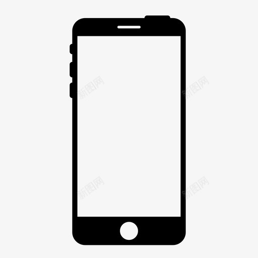 智能手机iphoneiphone5图标svg_新图网 https://ixintu.com iphone iphone5 手机 智能手机 设备