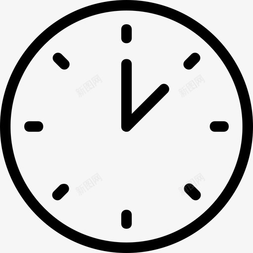 时钟时间计时器图标svg_新图网 https://ixintu.com 挂钟 搜索引擎优化和营销 时钟 时间 计时器