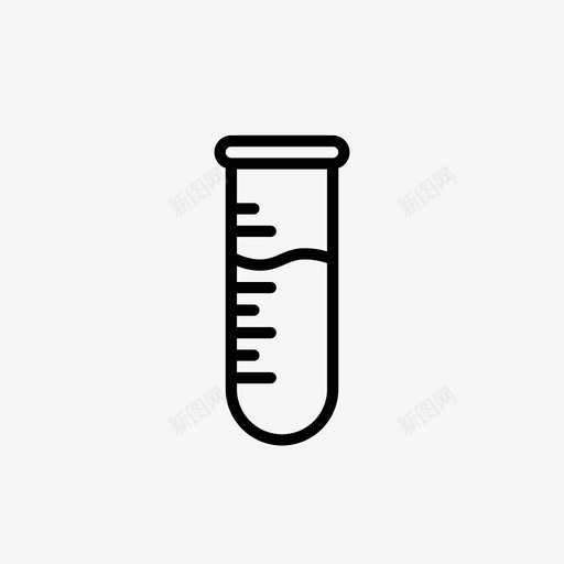 试管化学药物图标svg_新图网 https://ixintu.com 健康 化学 医学 医院 概述 药物 试管