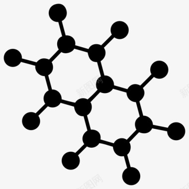 分子原子化学图标图标