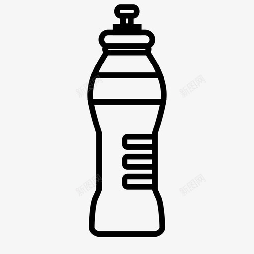 水瓶健身瓶健康图标svg_新图网 https://ixintu.com 健康 健身瓶 水瓶 运动和游戏收藏 运动瓶