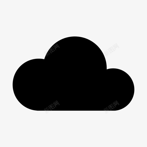 云气候数据图标svg_新图网 https://ixintu.com 云 天气 数据 气候 预报