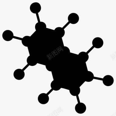 分子原子化学图标图标