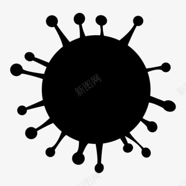 寨卡病毒疾病流行病图标图标