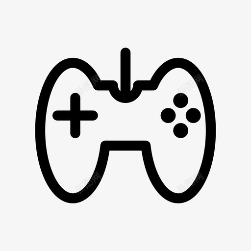 游戏控制玩棒图标svg_新图网 https://ixintu.com 棒 游戏控制 玩 视频游戏