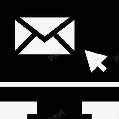 电子邮件检查计算机电子邮件计算机邮件图标图标
