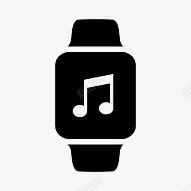 applewatch音乐itunes播放图标图标