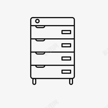 文件柜档案室文件存放室图标图标