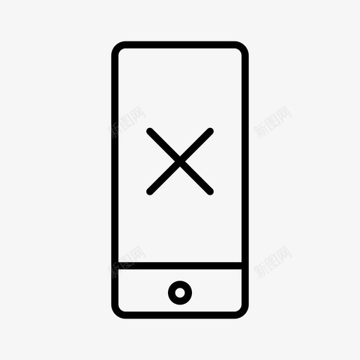 iphone取消删除设备图标svg_新图网 https://ixintu.com iphone取消 x 删除 屏幕 设备