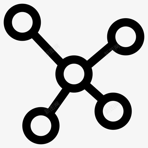 分子化学科学图标svg_新图网 https://ixintu.com 分子 化学 化学图标集 科学