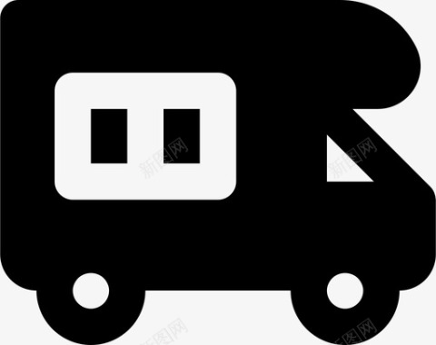 拖车运输工具车辆图标图标