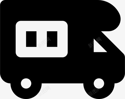 拖车运输工具车辆图标svg_新图网 https://ixintu.com smashicons运输md固体 拖车 车辆 运输工具