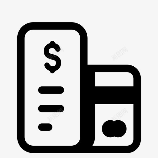 付款银行卡账单支付图标svg_新图网 https://ixintu.com 付款 信用卡 医院 支票 账单支付 银行卡