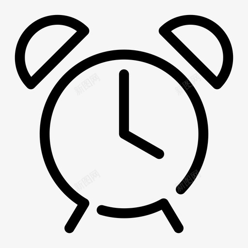 闹钟时间闹钟时间图标svg_新图网 https://ixintu.com 业务缺口填补 时间 闹钟 闹钟时间