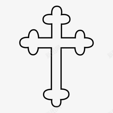基督教正统图标图标