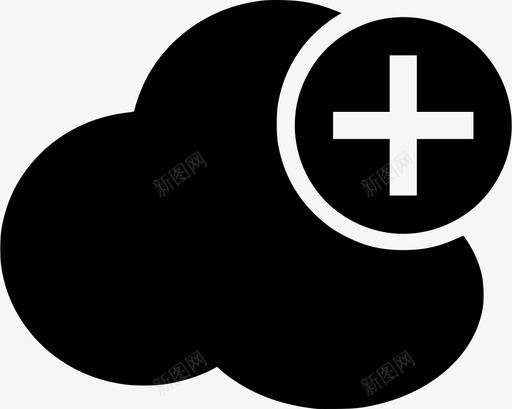 云添加云升级远程图标svg_新图网 https://ixintu.com 云升级 云服务器 云添加 服务器 远程