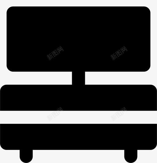 电视台随身物品娱乐图标svg_新图网 https://ixintu.com 娱乐 家具 家居用品 家庭用品 电视台 随身物品