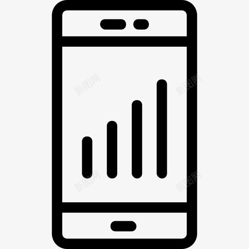 移动图表分析信息图表图标svg_新图网 https://ixintu.com 信息图表 分析 在线图表 搜索引擎优化和营销 移动图表