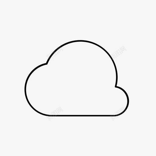 云数据服务图标svg_新图网 https://ixintu.com 云 数据 服务