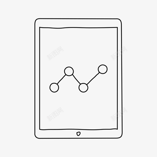 ipad分析设备屏幕图标svg_新图网 https://ixintu.com ipad分析 屏幕 平板电脑 设备