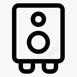 用户中心商会动态扬声器动态音乐图标高清图片
