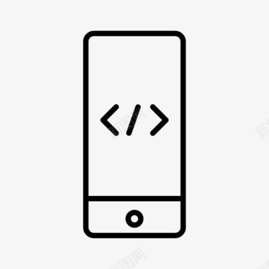 iphoneweb开发编码设备图标图标