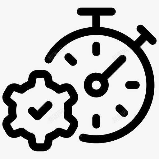 生产力商业计时器生产力提升图标svg_新图网 https://ixintu.com 业务线第一卷 商业计时器 时间管理 生产力 生产力提升 秒表