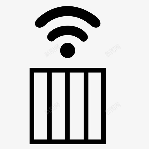 免费wificonexion互联网图标svg_新图网 https://ixintu.com conexion 互联网 信号 免费wifi 电魂