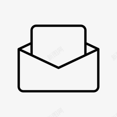 信件电子邮件信息图标图标