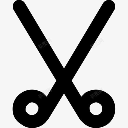 剪刀切割工具线要素图标集svg_新图网 https://ixintu.com 切割工具 剪刀 线要素图标集