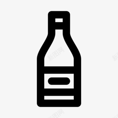 葡萄酒法国巴黎图标图标