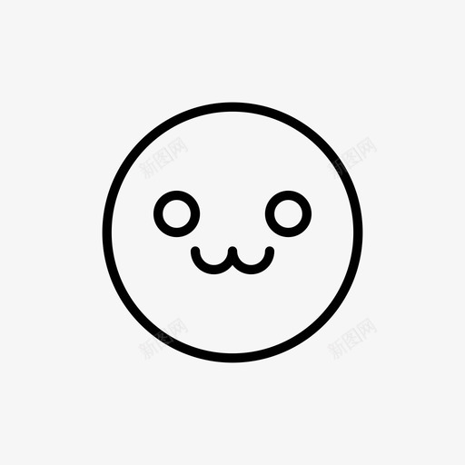 快乐表情符号可爱表情符号图标svg_新图网 https://ixintu.com 可爱 微笑 快乐表情符号 概述表情符号 表情符号