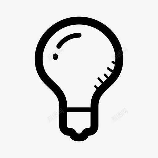 概念理念创新图标svg_新图网 https://ixintu.com 业务崩溃 创新 概念 灯泡 理念 生产力