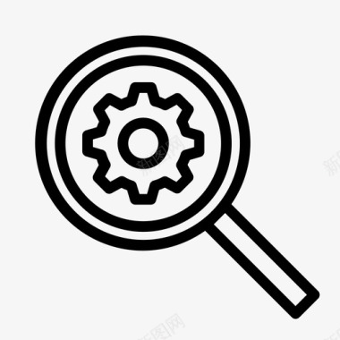 搜索引擎优化配置引擎图标图标