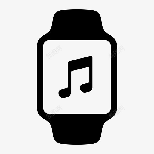 音乐applewatch音乐应用程序图标svg_新图网 https://ixintu.com applewatch 播放音乐 智能手表 音乐 音乐应用程序 音乐笔记