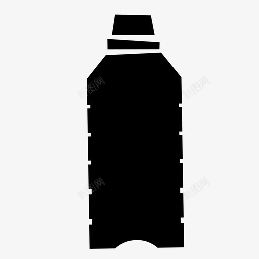 水瓶填充物水合物图标svg_新图网 https://ixintu.com 填充物 水合物 水瓶 液体