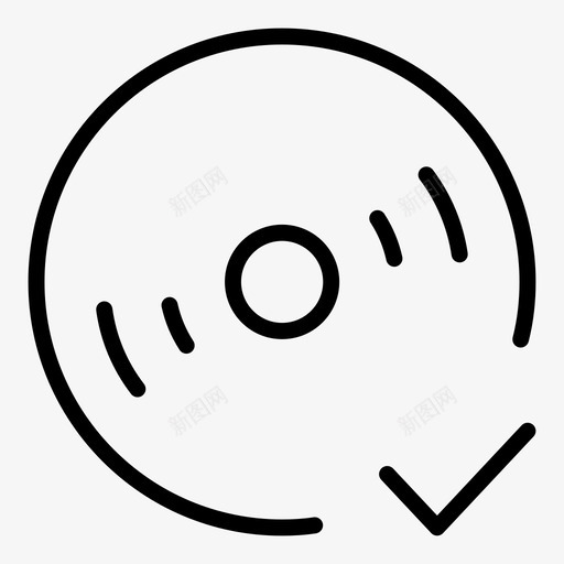 cd检查接受磁盘图标svg_新图网 https://ixintu.com cd检查 完成 接受 磁盘 计算机技术大纲