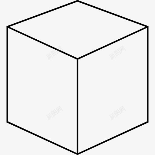 盒子纸盒立方体图标svg_新图网 https://ixintu.com thinky 包装 盒子 立方体 纸盒