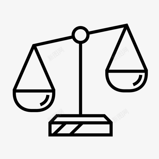 正义平等律师图标svg_新图网 https://ixintu.com 平等 律师 正义 法律 规模 金融