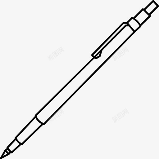 铅笔绘图铅图标svg_新图网 https://ixintu.com 机械 绘图 铅 铅笔