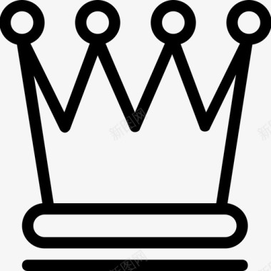 皇冠奢华贵族图标图标